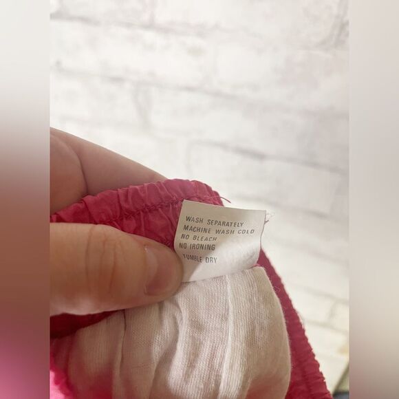 Toddler’s 12m Vintage 80’s Y2K Nylon Track Pant Pantaloons Pink and Purple - Picture 6 of 8